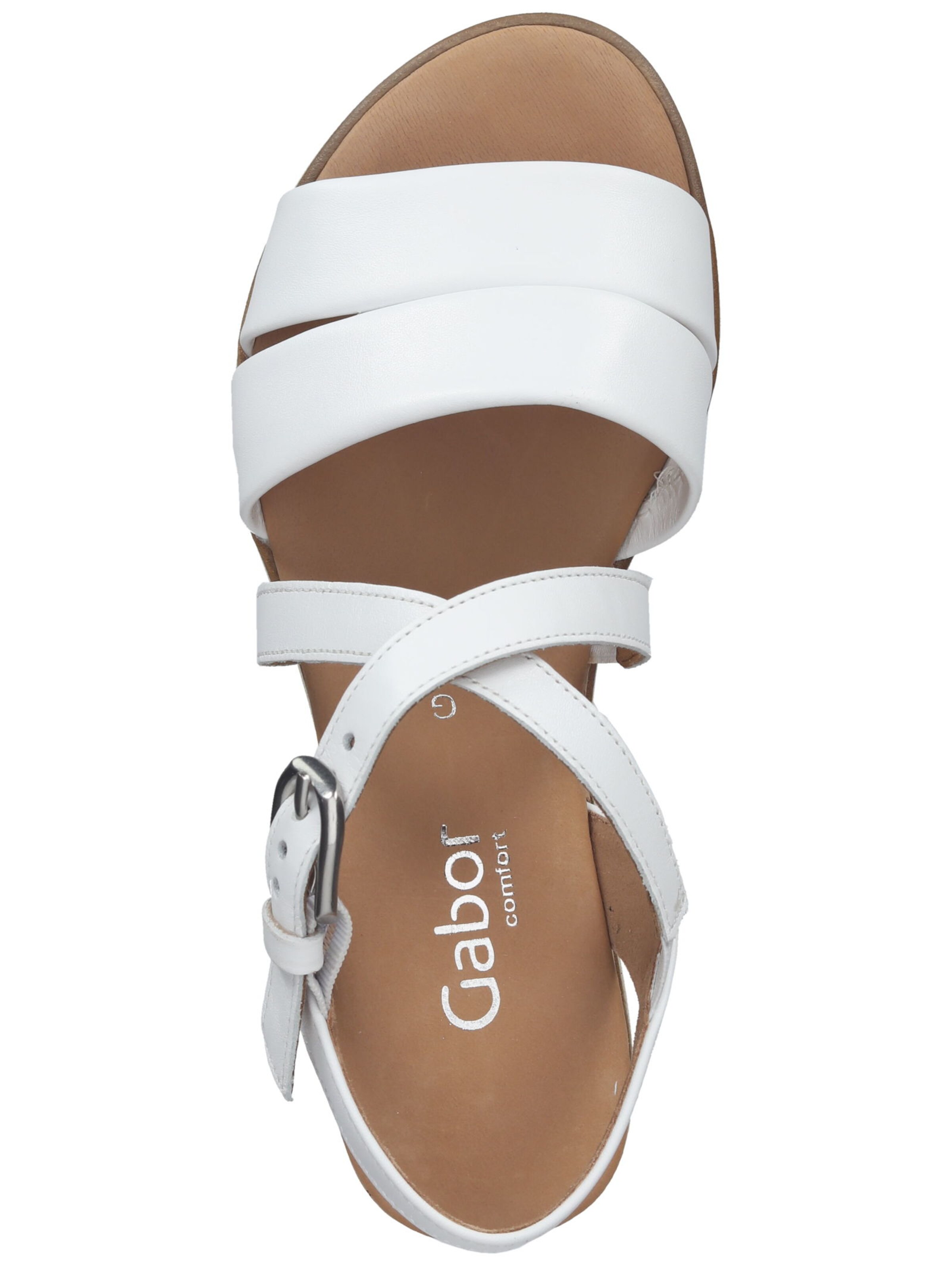GABOR Sandalen met riem in Wit