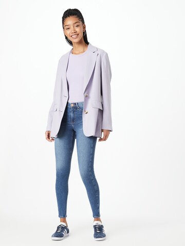 River Island Slimfit Jeans 'MOLLY' in Blauw