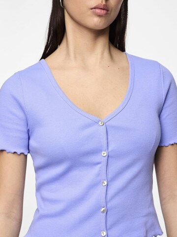 T-shirt 'PCMaddy' PIECES en bleu