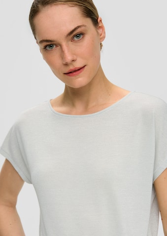 T-shirt s.Oliver BLACK LABEL en blanc