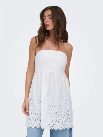 Abito da sera di ONLY in bianco