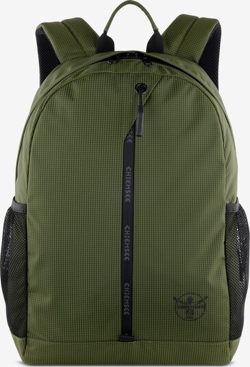 CHIEMSEE Sports Backpack 'Light N Base' in Khaki / Olive / Black, Item view