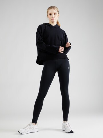 new balance Skinny Sportovní kalhoty – černá