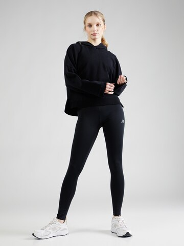 new balance Skinny Sporthose in Schwarz