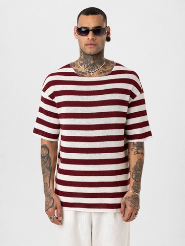 T-Shirt 'Thomas' Dandalo en rouge : devant