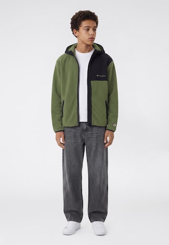 Champion Флисовая куртка в Зеленый