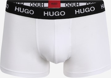 HUGO Red Boxerky – bílá: přední strana