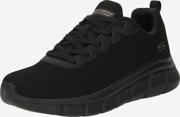 SKECHERS Sneakers laag 'BOBS FLEX' in Zwart: voorkant