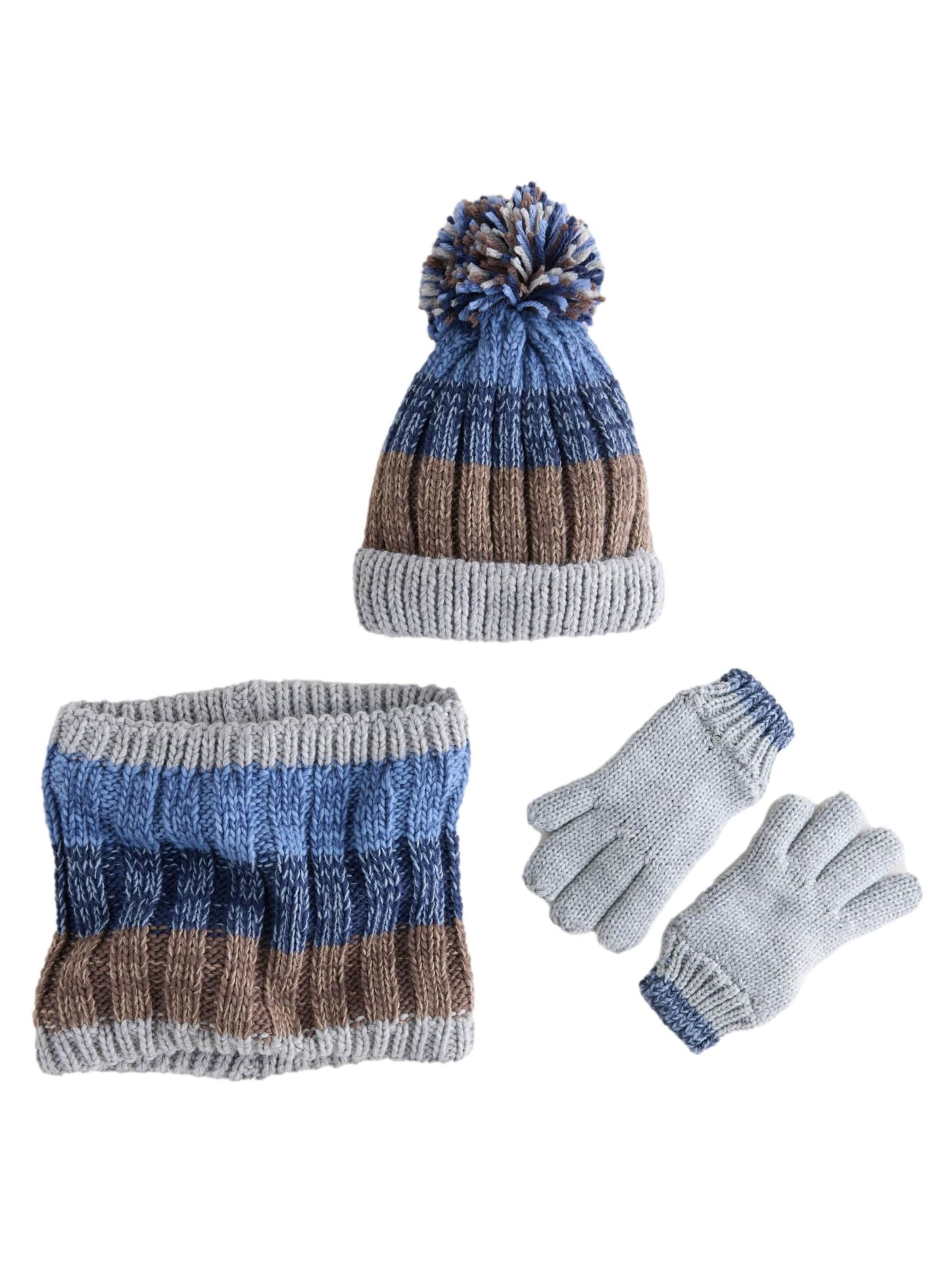 mėlyna Next Megzta kepurė: priekis