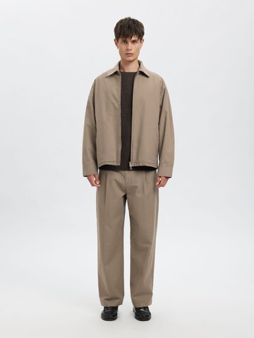 SELECTED Regular Pants in Grey