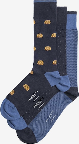 Hackett London Sokken 'Harry' in Blauw: voorkant