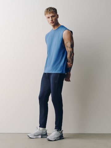 T-Shirt 'Training Division' Next en bleu