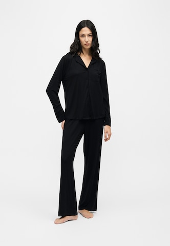 Hunkemöller Pyjama 'Essential' in Zwart