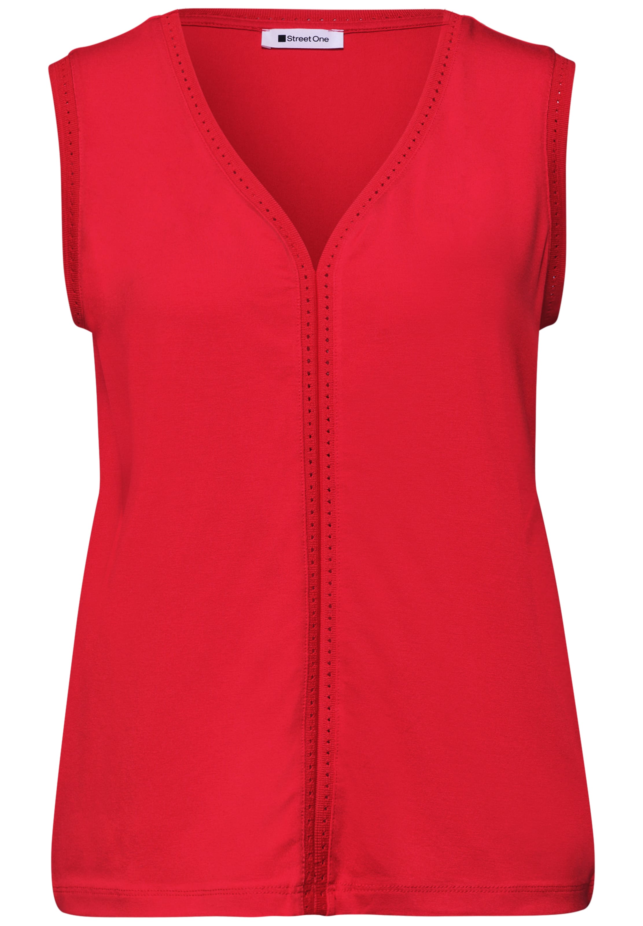 STREET ONE Top in Rot: Vorderseite