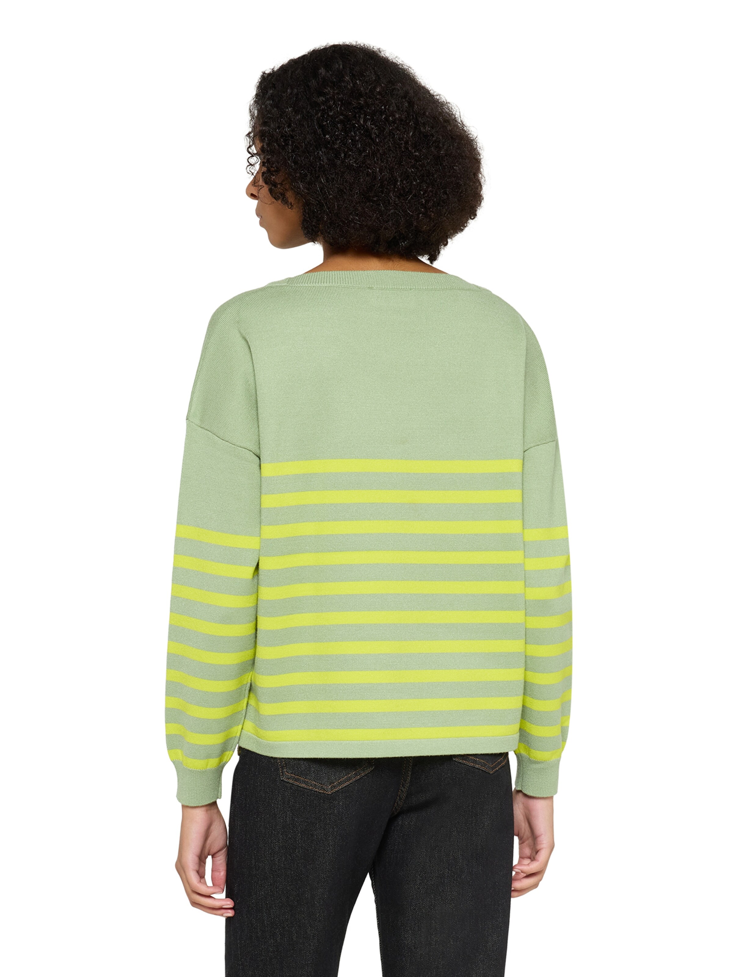 Cartoon Sweater in Green