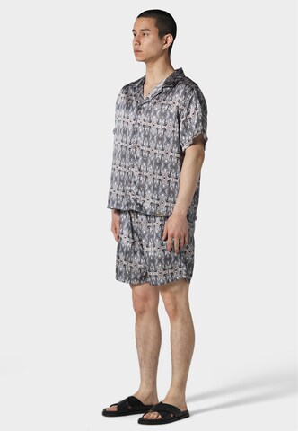 Fit confort Chemise 'COCKPIT CUBAN' Pas De Monaco en gris