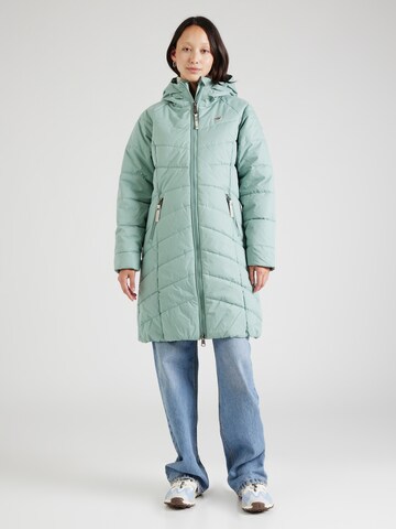 Cappotto invernale 'DIZZIE' di Ragwear in verde: frontale