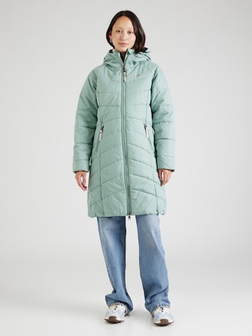 Manteau d’hiver 'DIZZIE' Ragwear en vert : devant