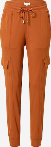 TOM TAILOR Cargo Pants in Brown: front