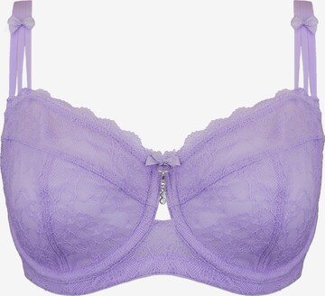 SugarShape Bra 'Sienna' in Purple: front