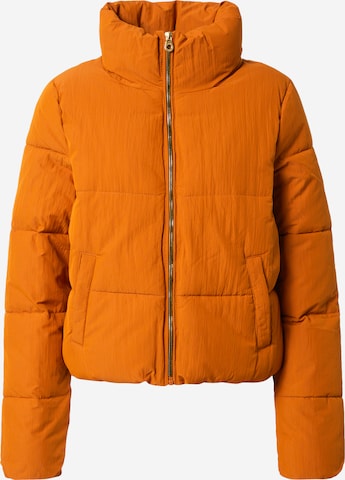 ONLY Winter Jacket 'Dolly' in Yellow: front