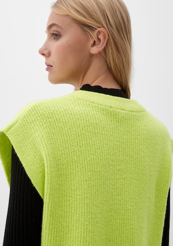 QS Pullover in Gelb