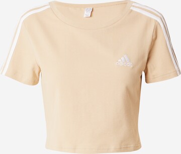 ADIDAS SPORTSWEAR Funktionsbluse 'BABY' i beige: forside