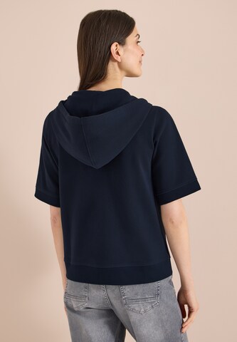 CECIL Zip-Up Hoodie in Blue