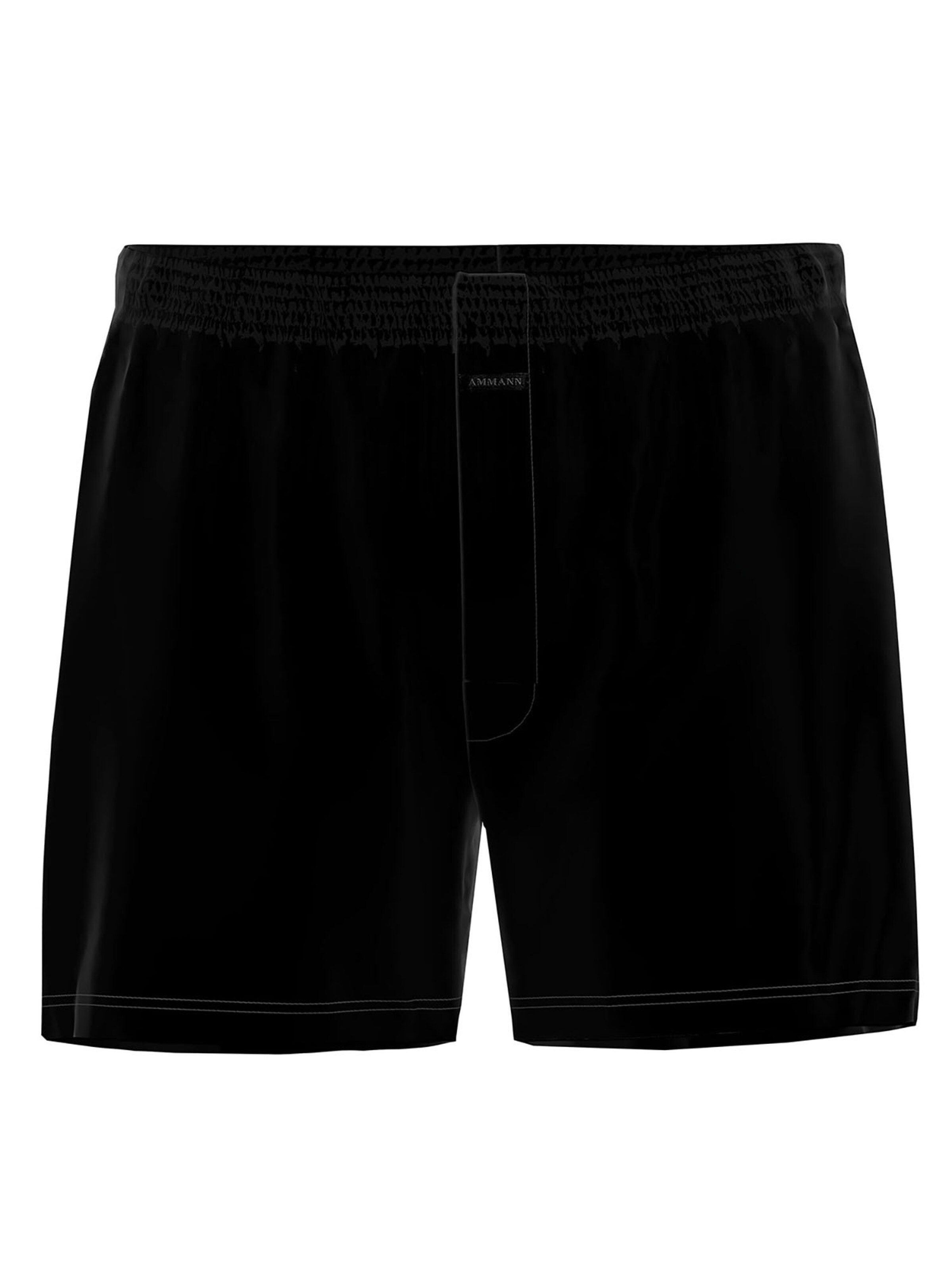 Ammann Boxershorts 'Day Modern / Basic Cotton'‌‌‌‌‌‌‌‌‌ in Schwarz: Vorderseite