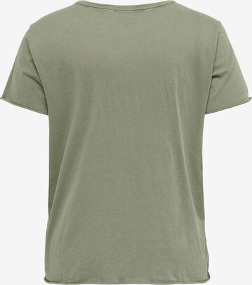 T-shirt 'Miko' ONLY Carmakoma en vert