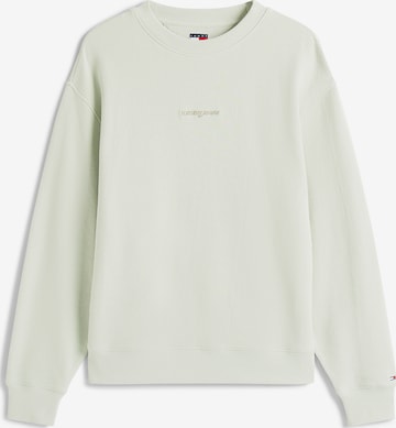 Tommy Jeans Collegepaita värissä vihreä: etupuoli