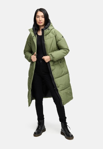Cappotto invernale 'Yaskaa 16' di MARIKOO in verde: frontale