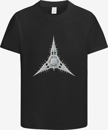 HUSKSWARE Shirt in Schwarz: Vorderseite