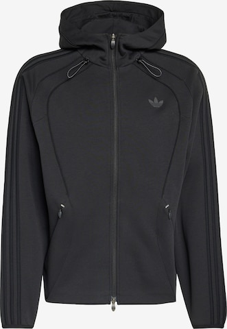 ADIDAS ORIGINALS Sweatvest 'Teamgeist 26' in Zwart: voorkant