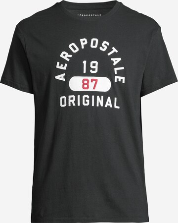 AÉROPOSTALE Shirt in Black: front