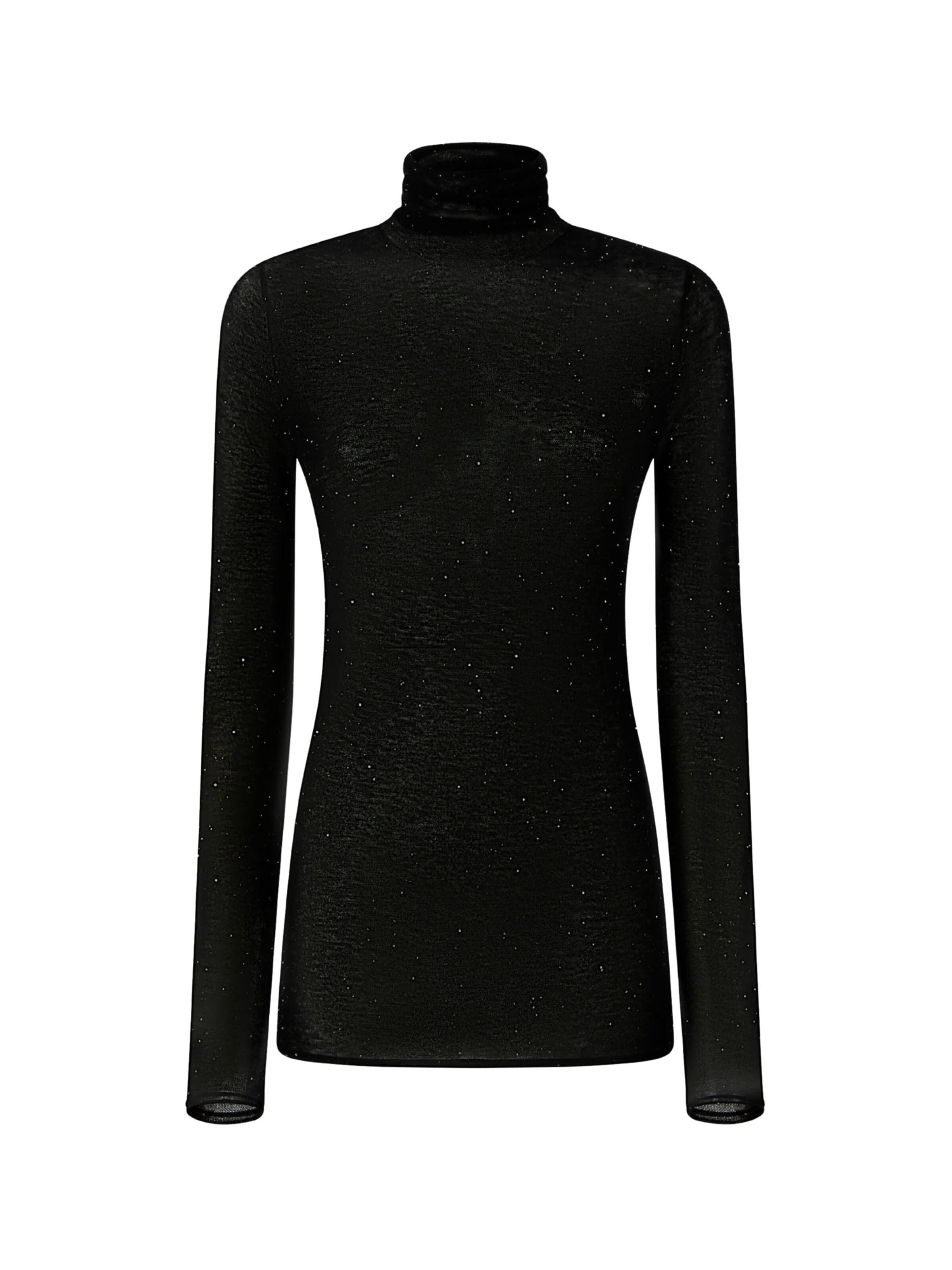 Pullover 'PINKO MOSS MAGLIA ULTRAFINE Maglieria' di PINKO in nero: frontale