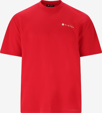 Virtus Performance Shirt 'Dereck' in Red: front
