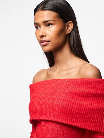 PIECES Pullover 'RIKO' in Orange