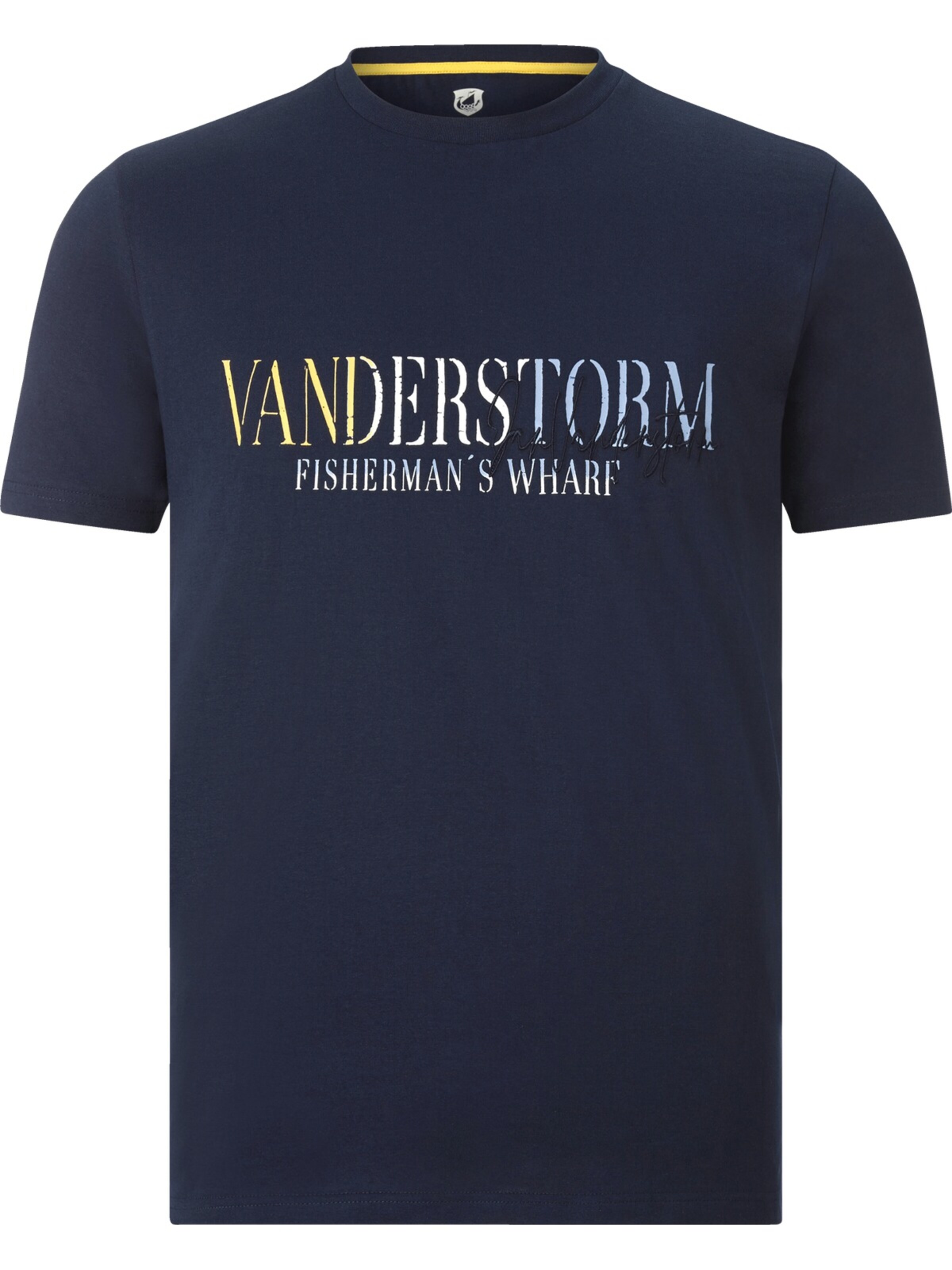 Jan Vanderstorm Shirt ' Bergthor ' in Blue: front