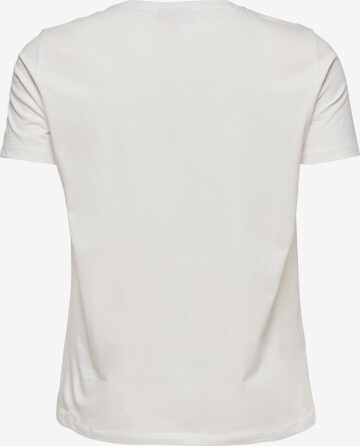 ONLY Carmakoma - Camiseta 'Carice' en blanco