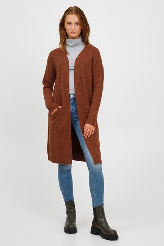 Cardigan 'Mirelle' b.young en marron