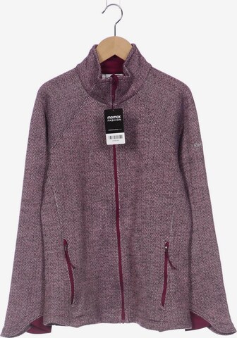 COLUMBIA Sweatshirt & Zip-Up Hoodie in L in Purple: front