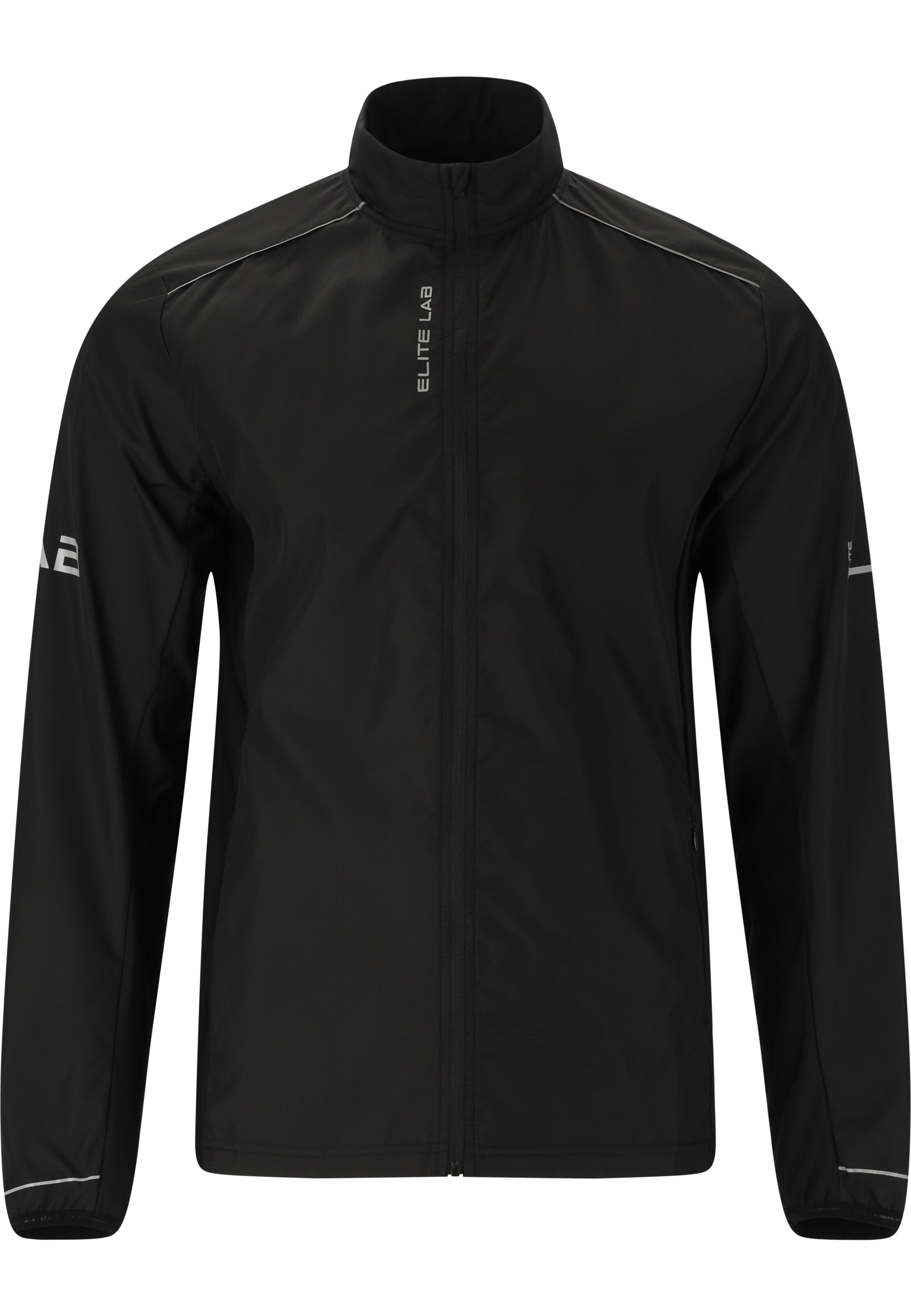ELITE LAB Sportjacke in Schwarz: Vorderseite