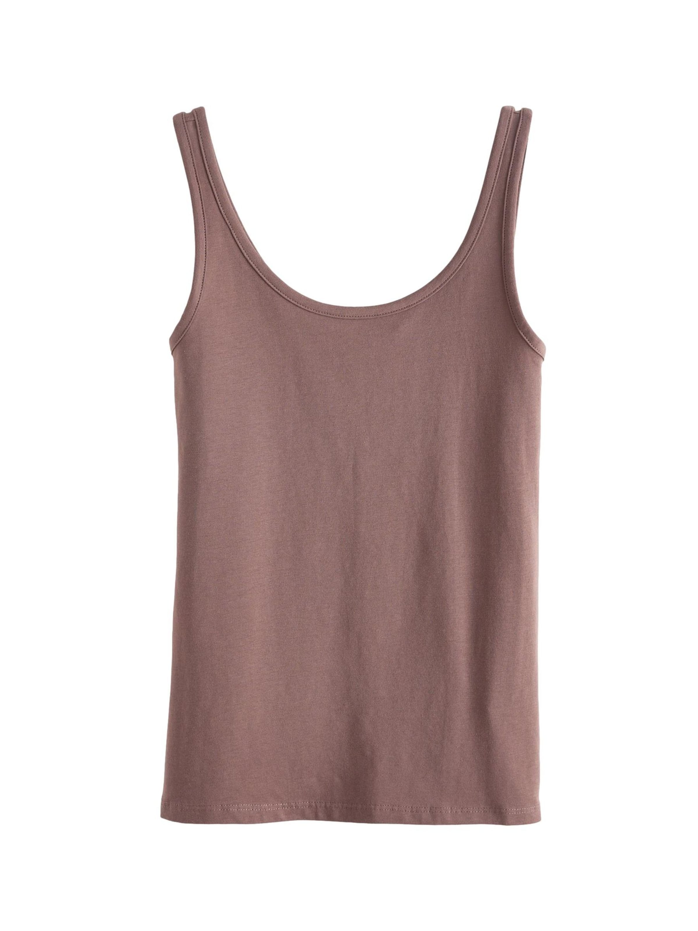 Top di Next in marrone: frontale