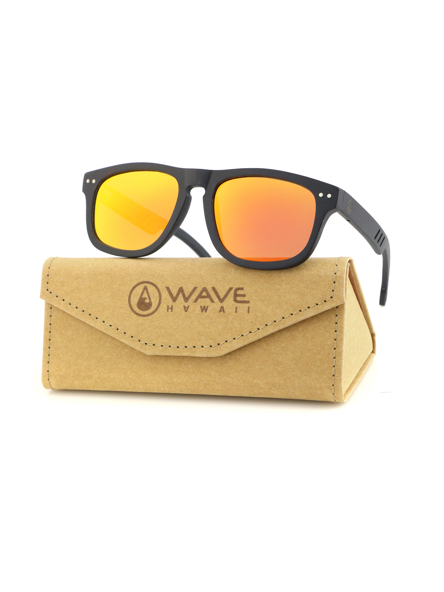 Wave Hawaii Sonnenbrille in Schwarz 