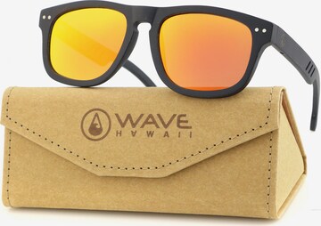 Wave Hawaii Sunglasses in Black: front