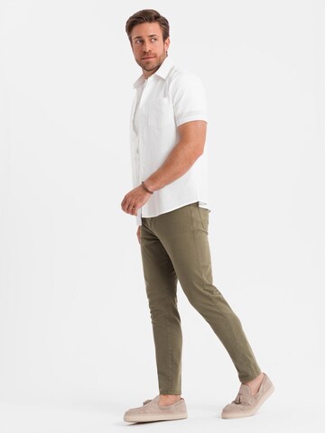 Ombre Slimfit Chino 'OM-PACP-0151' in Groen
