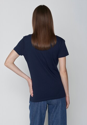 Maglietta ' Nature Set Sail ' di GREENBOMB in blu