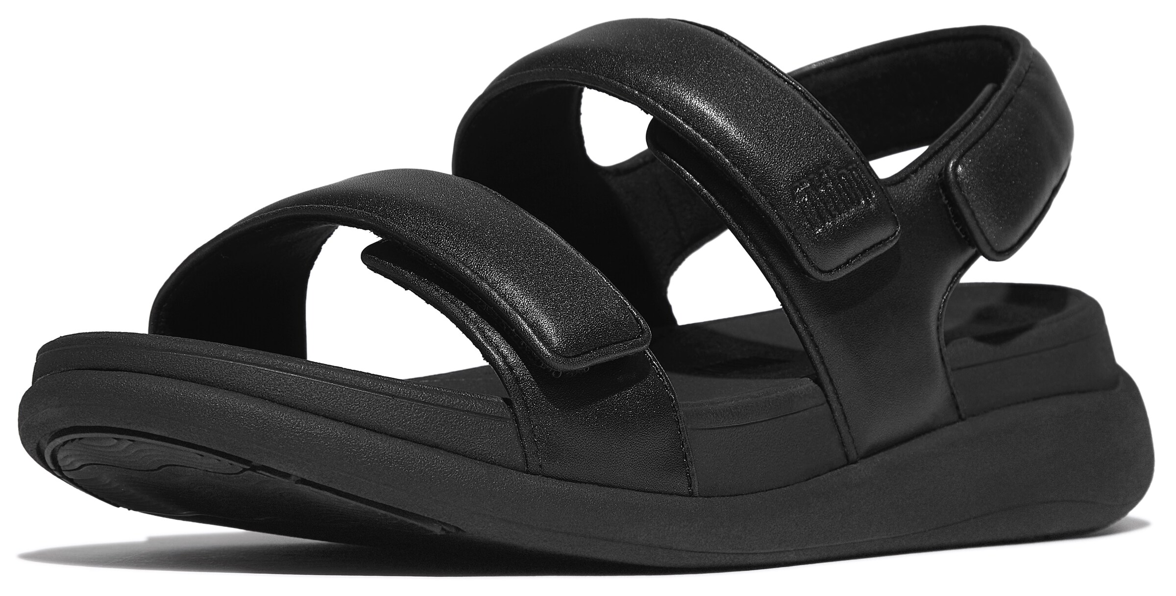 FitFlop Sandale in Schwarz: Vorderseite
