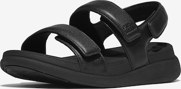 FitFlop Sandale in Schwarz: Vorderseite